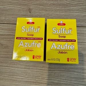 NWT 2pk Sulfur Soap